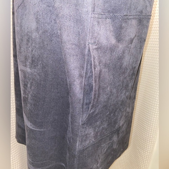 Womens Wilfred Free‎ faux suede gray mini dress size small - Picture 9 of 14